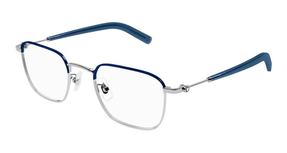 Translation missing: es.seo.product.type.gafas-graduadas montblanc mb0389o 004 plateado square masculino talla 50mm - Translation missing: es.seo.product.alt.imagen-principal
