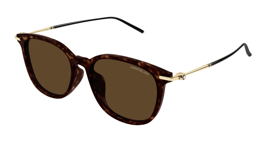 Translation missing: es.seo.product.type.gafas-de-sol montblanc mb0416sa 003 havana square masculino talla 55mm - Translation missing: es.seo.product.alt.imagen-principal