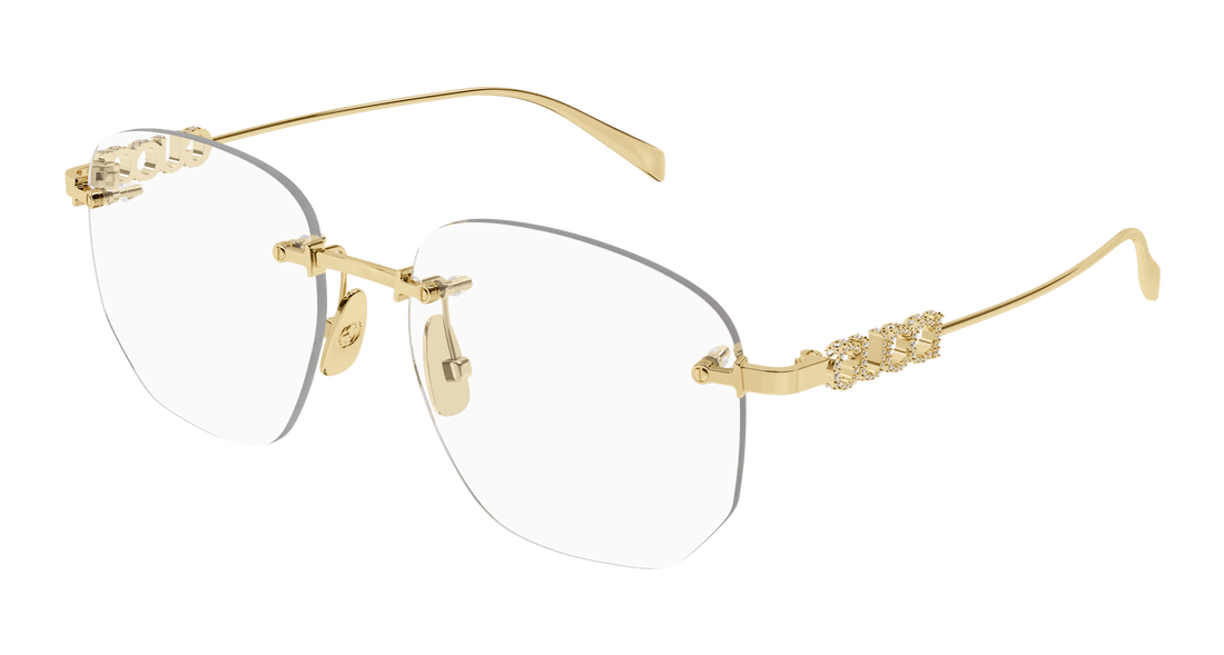 Translation missing: es.seo.product.type.gafas-graduadas gucci gg1806o 001 dorado square femenino talla 54mm - Translation missing: es.seo.product.alt.imagen-principal