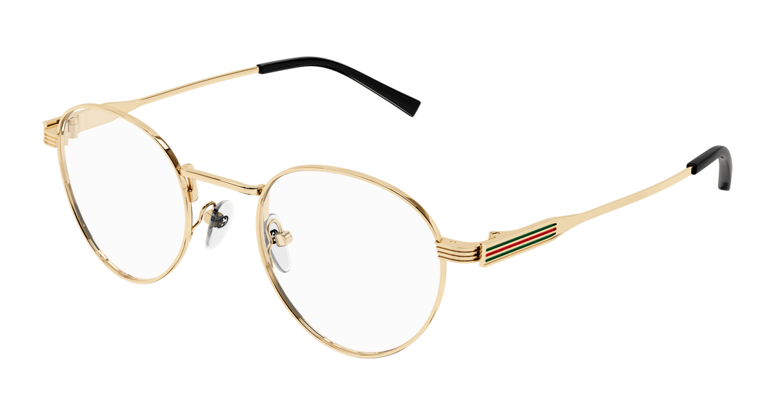 Translation missing: es.seo.product.type.gafas-graduadas gucci gg1877o 001 dorado round masculino talla 48mm - Translation missing: es.seo.product.alt.imagen-principal