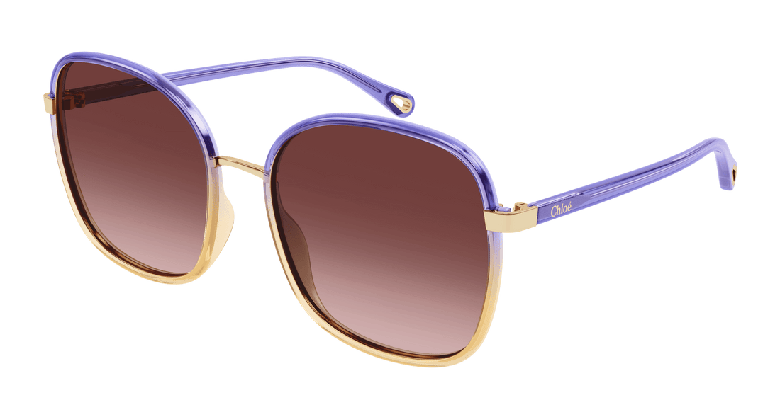 Translation missing: es.seo.product.type.gafas-de-sol chloé ch0031s 015 violeta square femenino talla 56mm - Translation missing: es.seo.product.alt.imagen-principal