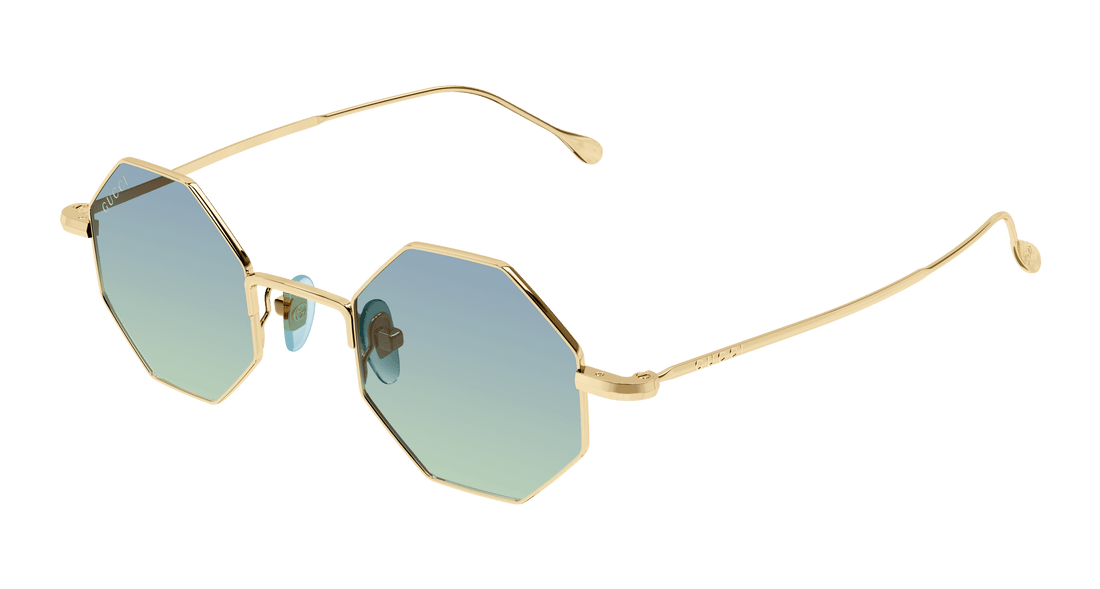 Translation missing: es.seo.product.type.gafas-de-sol gucci gg1814s 004 dorado geometric unisex talla 41mm - Translation missing: es.seo.product.alt.imagen-principal