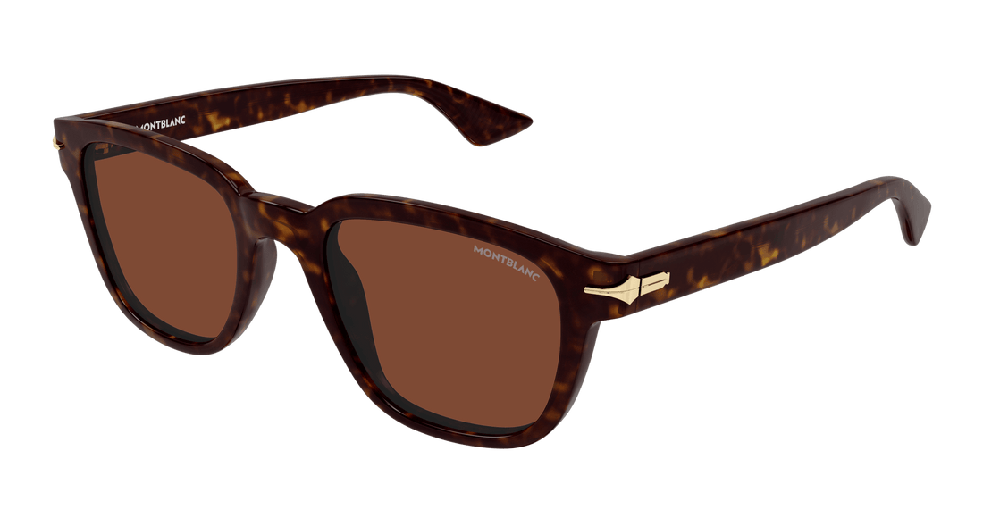 Translation missing: es.seo.product.type.gafas-de-sol montblanc mb0302s 012 havana square masculino talla 53mm - Translation missing: es.seo.product.alt.imagen-principal