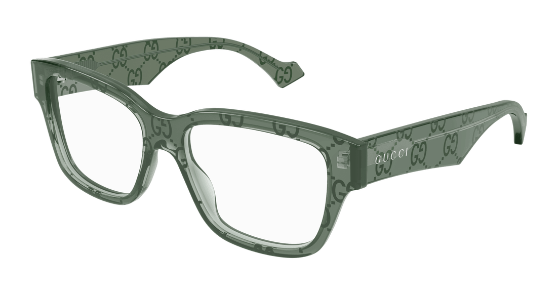 Translation missing: es.seo.product.type.gafas-graduadas gucci gg1428o 012 verde square masculino talla 55mm - Translation missing: es.seo.product.alt.imagen-principal