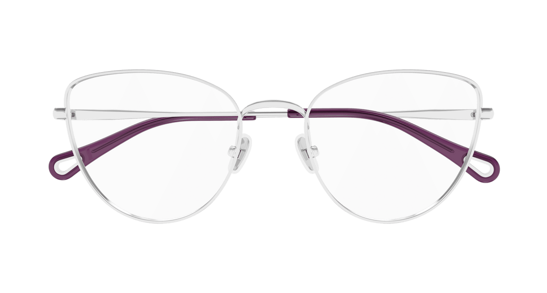 Translation missing: es.seo.product.type.gafas-graduadas chloé ch0319o 003 plateado cat eye femenino talla 54mm - Translation missing: es.seo.product.alt.imagen-secundaria