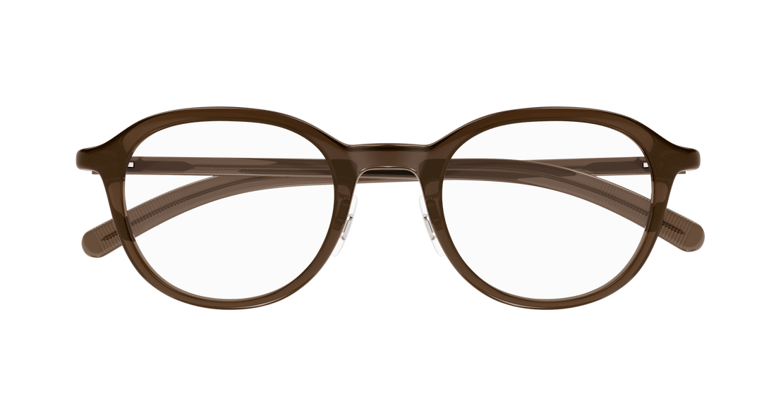 Translation missing: es.seo.product.type.gafas-graduadas montblanc mb0419oj 003 marron round masculino talla 49mm - Translation missing: es.seo.product.alt.imagen-secundaria