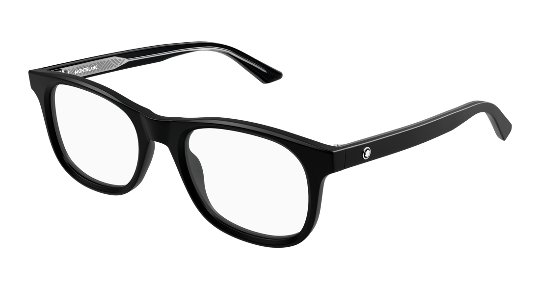 Translation missing: es.seo.product.type.gafas-graduadas montblanc mb0385o 003 negro square masculino talla 52mm - Translation missing: es.seo.product.alt.imagen-principal