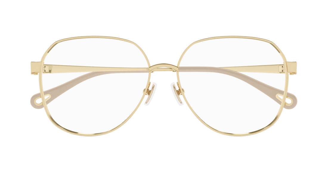 Translation missing: es.seo.product.type.gafas-graduadas chloé ch0307o 001 dorado round femenino talla 58mm - Translation missing: es.seo.product.alt.imagen-secundaria
