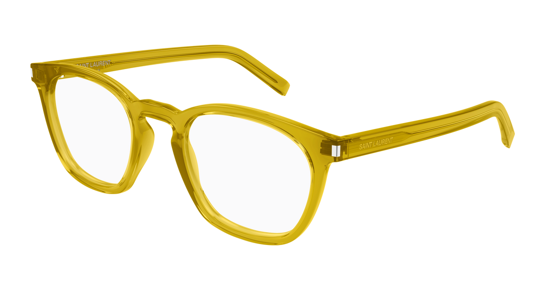 Translation missing: es.seo.product.type.gafas-graduadas saint laurent sl 28 opt 013 amarillo round unisex talla 50mm - Translation missing: es.seo.product.alt.imagen-principal