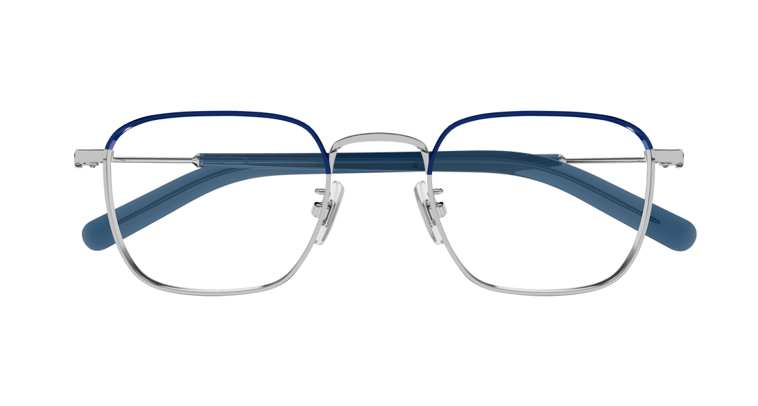 Translation missing: es.seo.product.type.gafas-graduadas montblanc mb0389o 009 plateado square masculino talla 52mm - Translation missing: es.seo.product.alt.imagen-secundaria