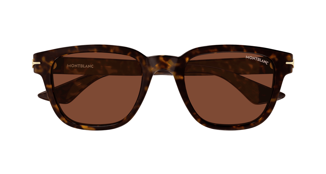 Translation missing: es.seo.product.type.gafas-de-sol montblanc mb0302s 012 havana square masculino talla 53mm - Translation missing: es.seo.product.alt.imagen-secundaria