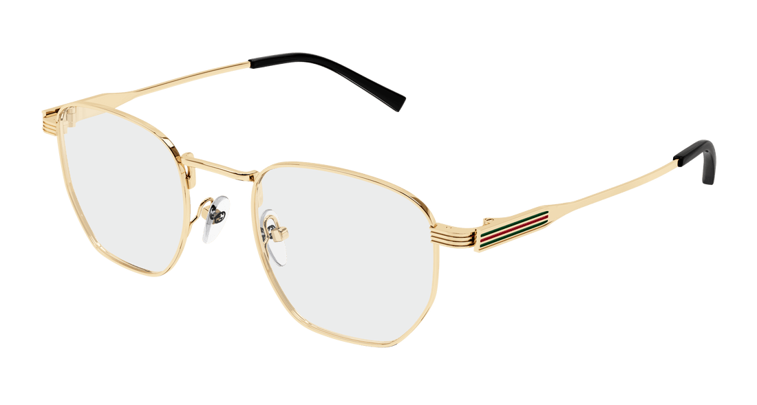 Translation missing: es.seo.product.type.gafas-graduadas gucci gg1878o 001 dorado square masculino talla 49mm - Translation missing: es.seo.product.alt.imagen-principal