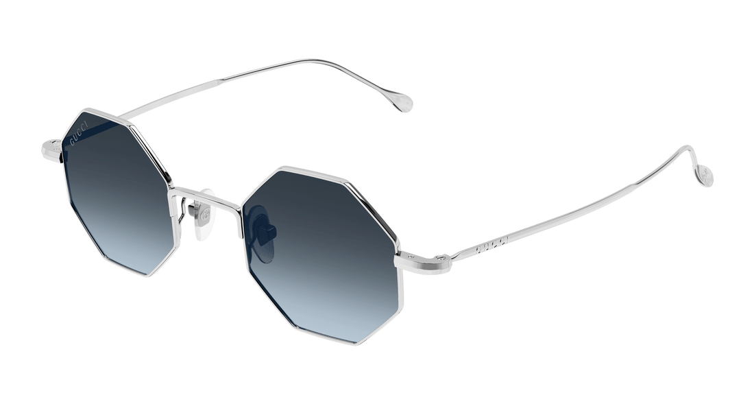 Translation missing: es.seo.product.type.gafas-de-sol gucci gg1814s 003 plateado geometric unisex talla 41mm - Translation missing: es.seo.product.alt.imagen-principal