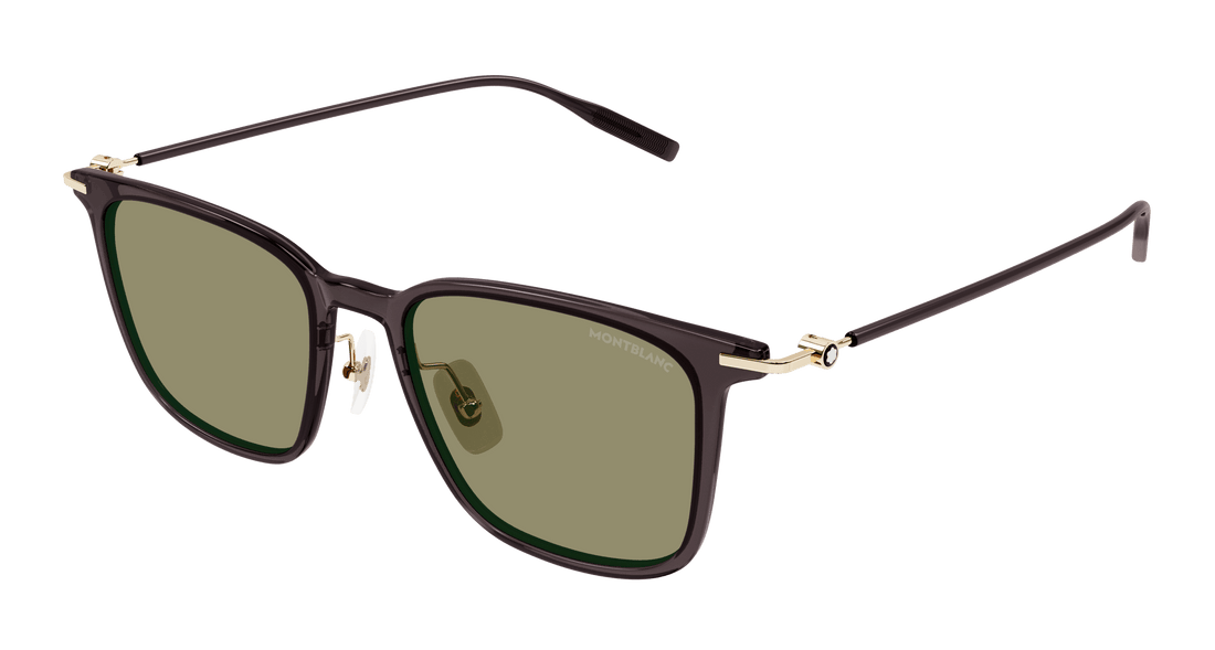Translation missing: es.seo.product.type.gafas-de-sol montblanc mb0354s 006 marron square masculino talla 52mm - Translation missing: es.seo.product.alt.imagen-principal