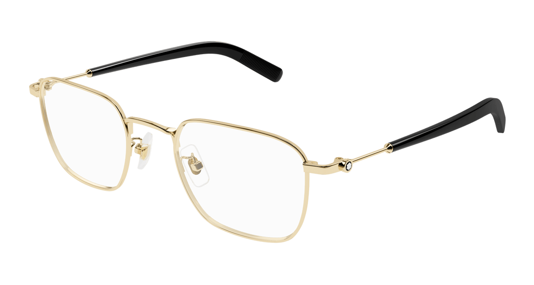 Translation missing: es.seo.product.type.gafas-graduadas montblanc mb0389o 006 dorado square masculino talla 52mm - Translation missing: es.seo.product.alt.imagen-principal