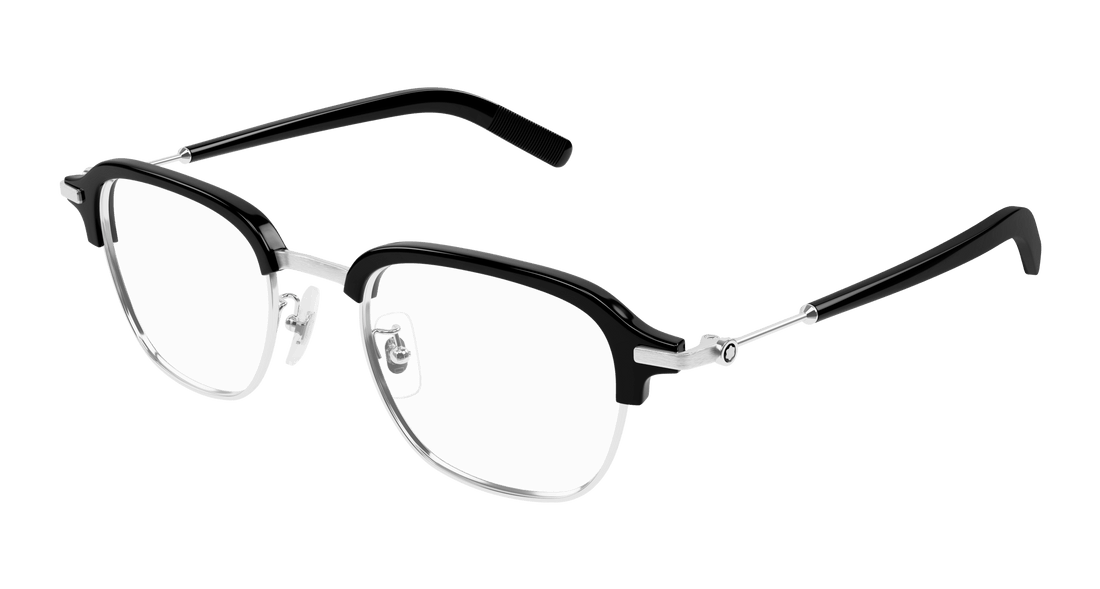 Translation missing: es.seo.product.type.gafas-graduadas montblanc mb0390o 001 plateado square masculino talla 50mm - Translation missing: es.seo.product.alt.imagen-principal