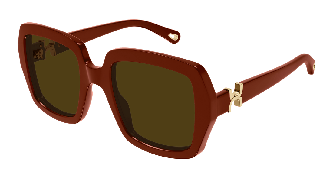 Translation missing: es.seo.product.type.gafas-de-sol chloé ch0301s 004 burdeos square femenino talla 52mm - Translation missing: es.seo.product.alt.imagen-principal