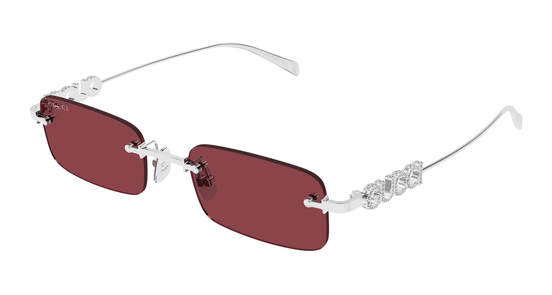 Translation missing: es.seo.product.type.gafas-de-sol gucci gg1808s 004 plateado square masculino talla 52mm - Translation missing: es.seo.product.alt.imagen-principal