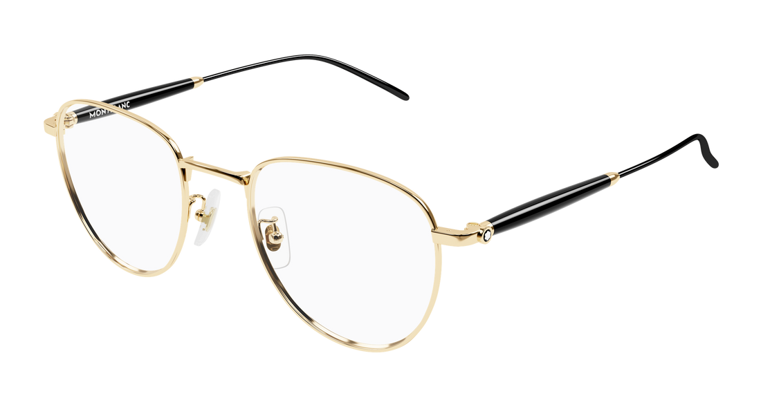 Translation missing: es.seo.product.type.gafas-graduadas montblanc mb0410o 001 dorado butterfly masculino talla 50mm - Translation missing: es.seo.product.alt.imagen-principal