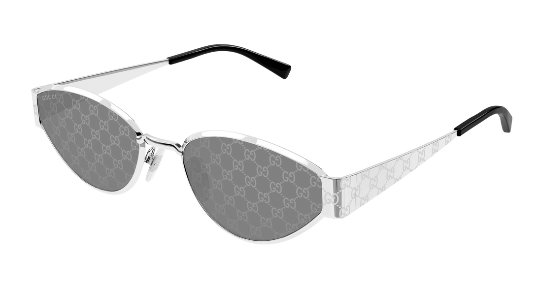 Translation missing: es.seo.product.type.gafas-de-sol gucci gg1853s 002 plateado geometric femenino talla 55mm - Translation missing: es.seo.product.alt.imagen-principal