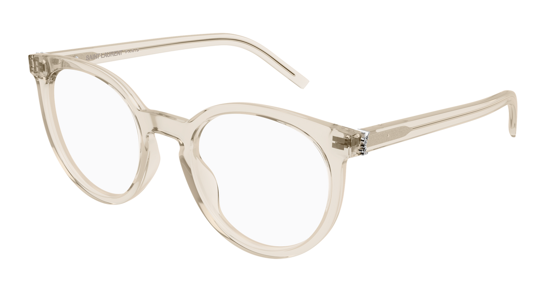Translation missing: es.seo.product.type.gafas-graduadas saint laurent sl m147 004 beige cat eye femenino talla 52mm - Translation missing: es.seo.product.alt.imagen-principal