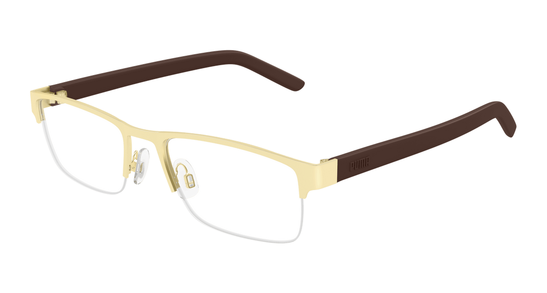 Translation missing: es.seo.product.type.gafas-graduadas puma pu0497o 003 dorado square masculino talla 54mm - Translation missing: es.seo.product.alt.imagen-principal