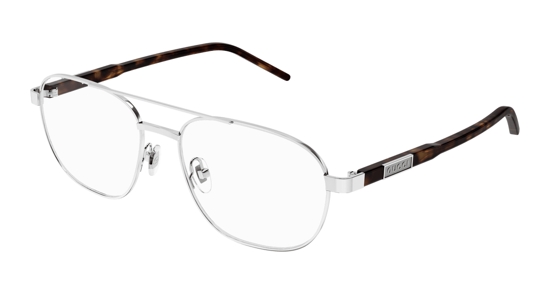 Translation missing: es.seo.product.type.gafas-graduadas gucci gg1800o 002 plateado square masculino talla 56mm - Translation missing: es.seo.product.alt.imagen-principal