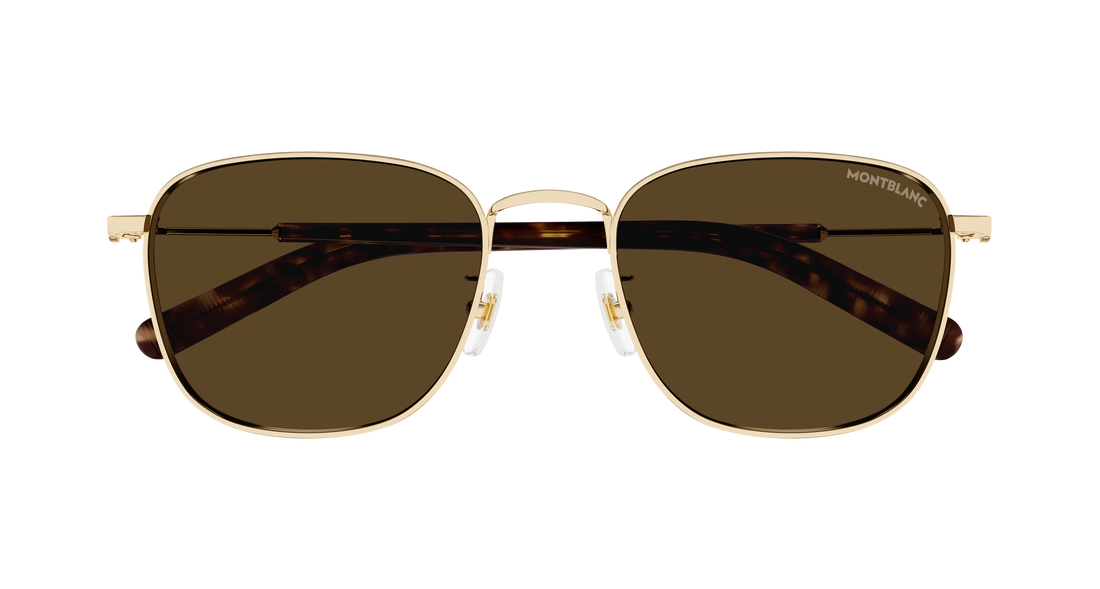 Translation missing: es.seo.product.type.gafas-de-sol montblanc mb0392sa 004 dorado square masculino talla 55mm - Translation missing: es.seo.product.alt.imagen-secundaria