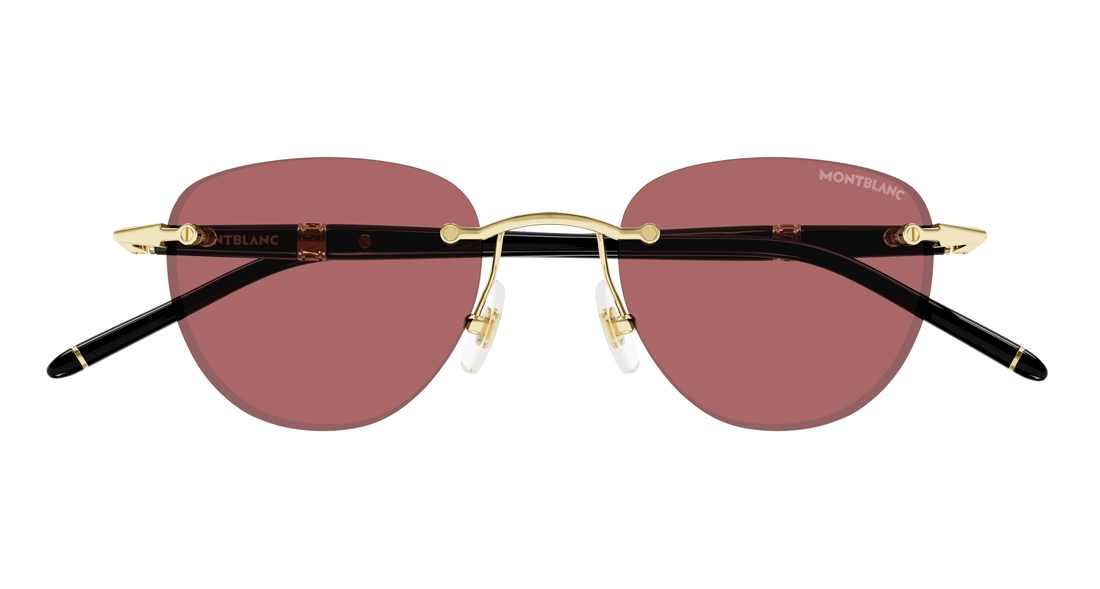 Translation missing: es.seo.product.type.gafas-de-sol montblanc mb0412s 003 dorado round masculino talla 48mm - Translation missing: es.seo.product.alt.imagen-secundaria