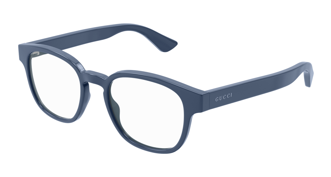 Translation missing: es.seo.product.type.gafas-graduadas gucci gg1343o 008 azul round masculino talla 49mm - Translation missing: es.seo.product.alt.imagen-principal