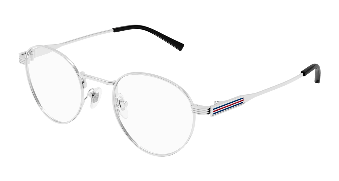 Translation missing: es.seo.product.type.gafas-graduadas gucci gg1877o 002 plateado round masculino talla 48mm - Translation missing: es.seo.product.alt.imagen-principal
