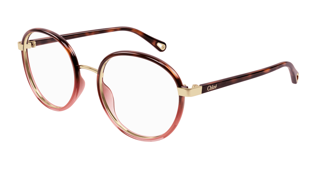Translation missing: es.seo.product.type.gafas-graduadas chloé ch0033o 010 havana round femenino talla 51mm - Translation missing: es.seo.product.alt.imagen-principal