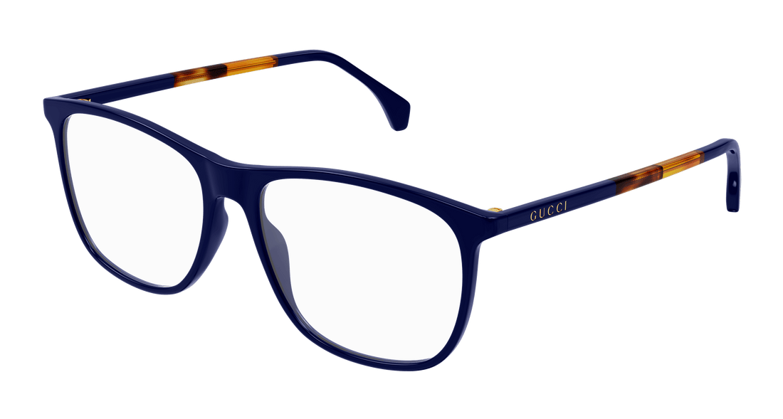 Translation missing: es.seo.product.type.gafas-graduadas gucci gg0554o 011 azul square masculino talla 55mm - Translation missing: es.seo.product.alt.imagen-principal