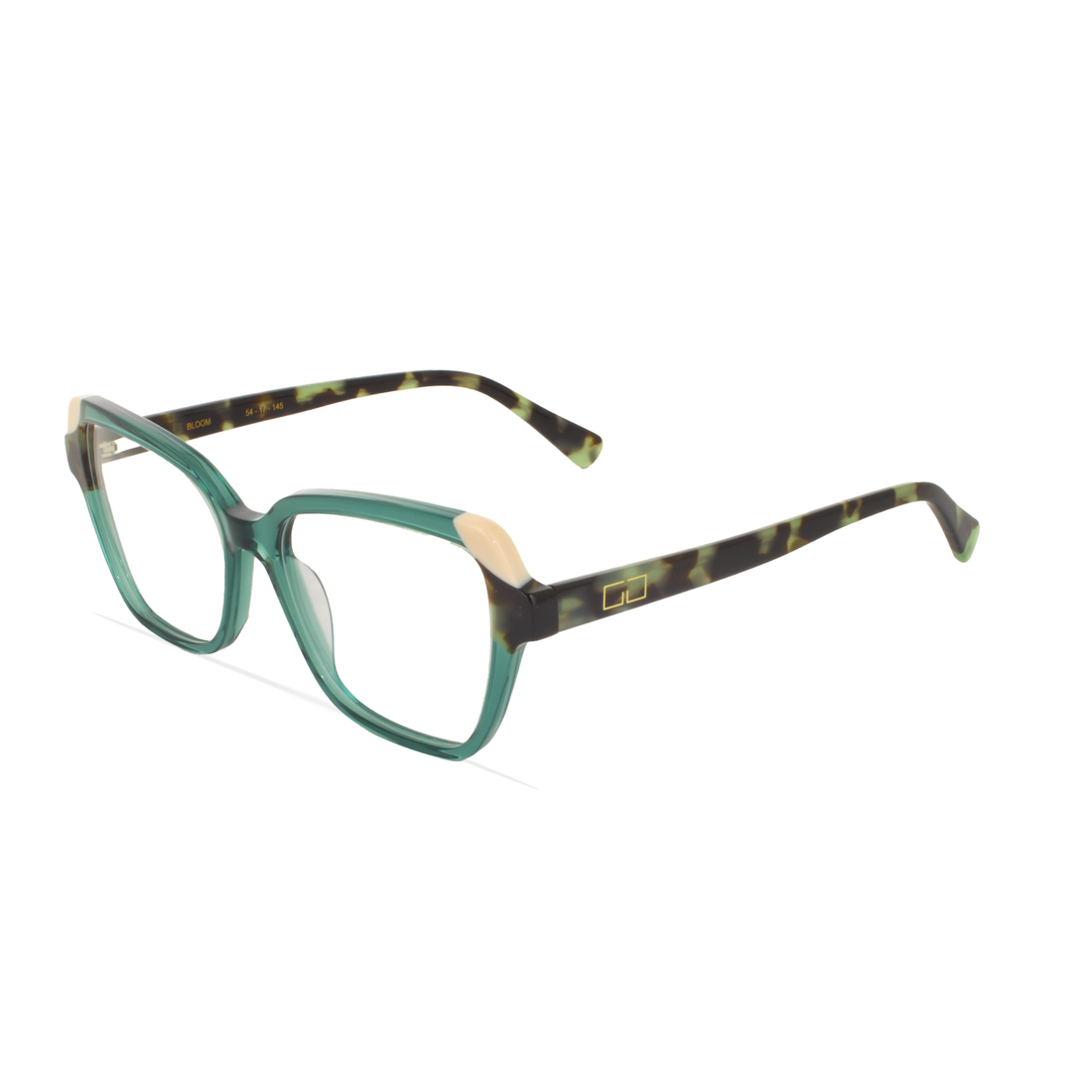 Translation missing: es.seo.product.type.gafas-graduadas greyhounders bloom green verde square femenino talla 54mm - Translation missing: es.seo.product.alt.imagen-principal