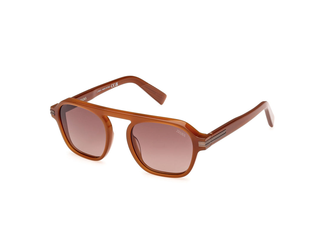Translation missing: es.seo.product.type.gafas-de-sol ermenegildo zegna ez0241 45f marron masculino talla 51mm - Translation missing: es.seo.product.alt.imagen-principal