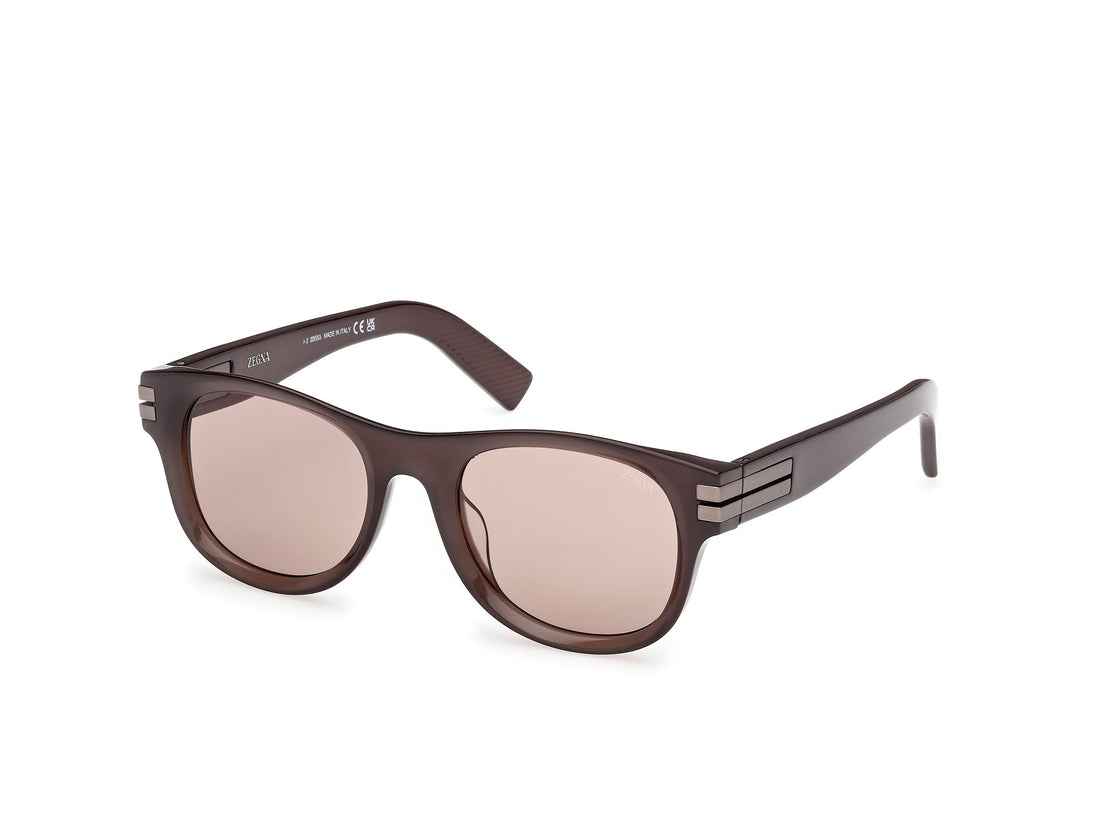 Translation missing: es.seo.product.type.gafas-de-sol ermenegildo zegna ez0268 48e marron round masculino talla 54mm - Translation missing: es.seo.product.alt.imagen-principal