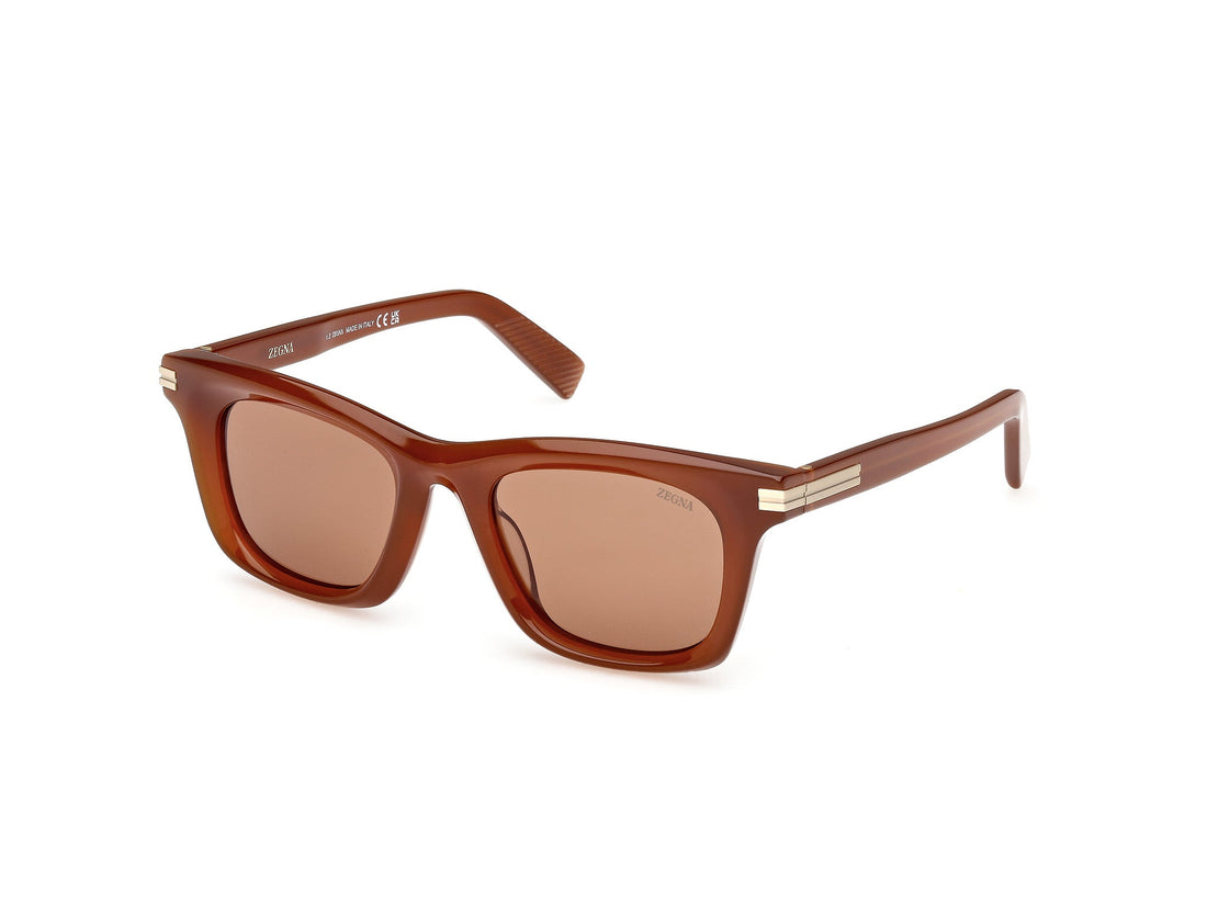 Translation missing: es.seo.product.type.gafas-de-sol ermenegildo zegna ez0270 45e marron round masculino talla 52mm - Translation missing: es.seo.product.alt.imagen-principal