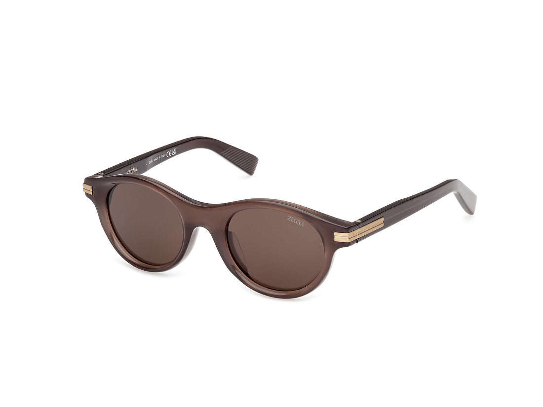 Translation missing: es.seo.product.type.gafas-de-sol ermenegildo zegna ez0271 48e marron round masculino talla 48mm - Translation missing: es.seo.product.alt.imagen-principal
