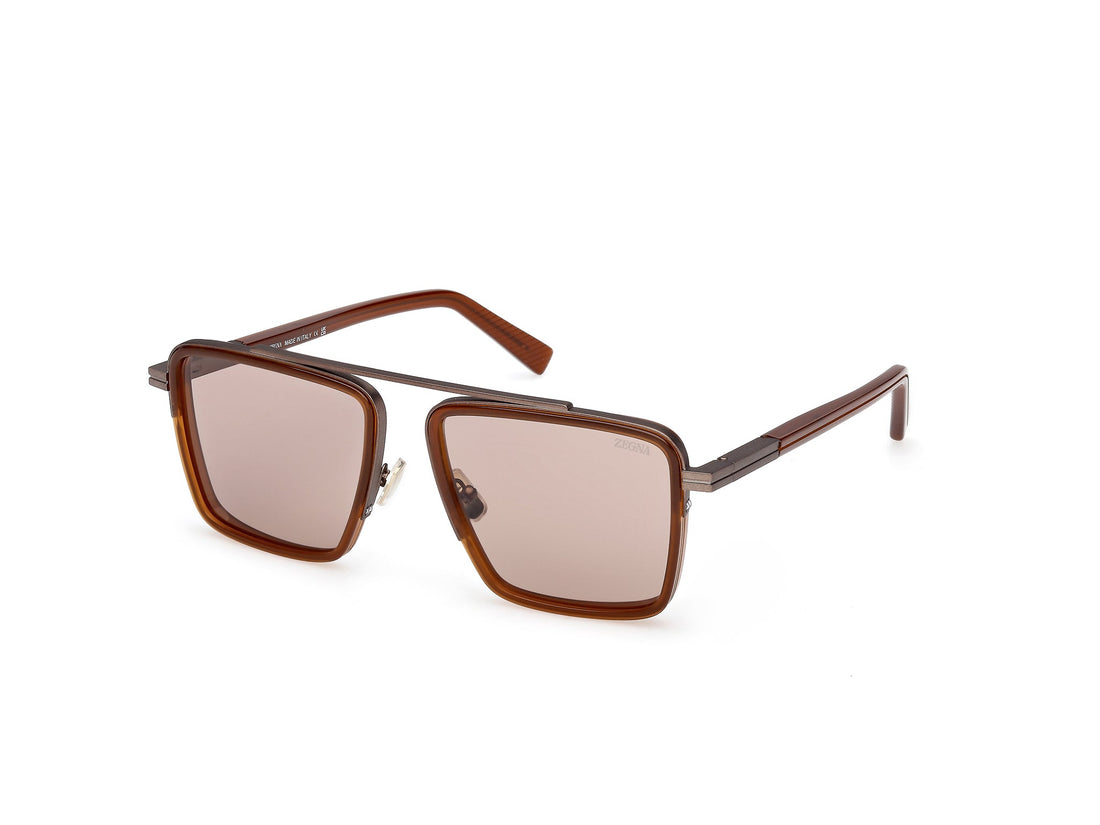 Translation missing: es.seo.product.type.gafas-de-sol ermenegildo zegna ez0272 48j marron navigator masculino talla 57mm - Translation missing: es.seo.product.alt.imagen-principal