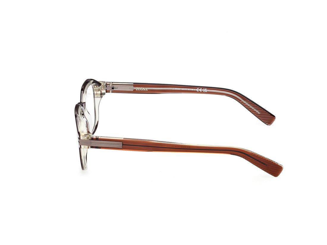 Translation missing: es.seo.product.type.gafas-graduadas ermenegildo zegna ez5305 047 marron geometric masculino talla 53mm - Translation missing: es.seo.product.alt.imagen-secundaria