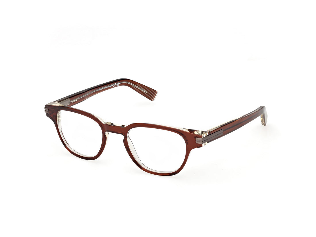 Translation missing: es.seo.product.type.gafas-graduadas ermenegildo zegna ez5306 047 marron round masculino talla 50mm - Translation missing: es.seo.product.alt.imagen-principal