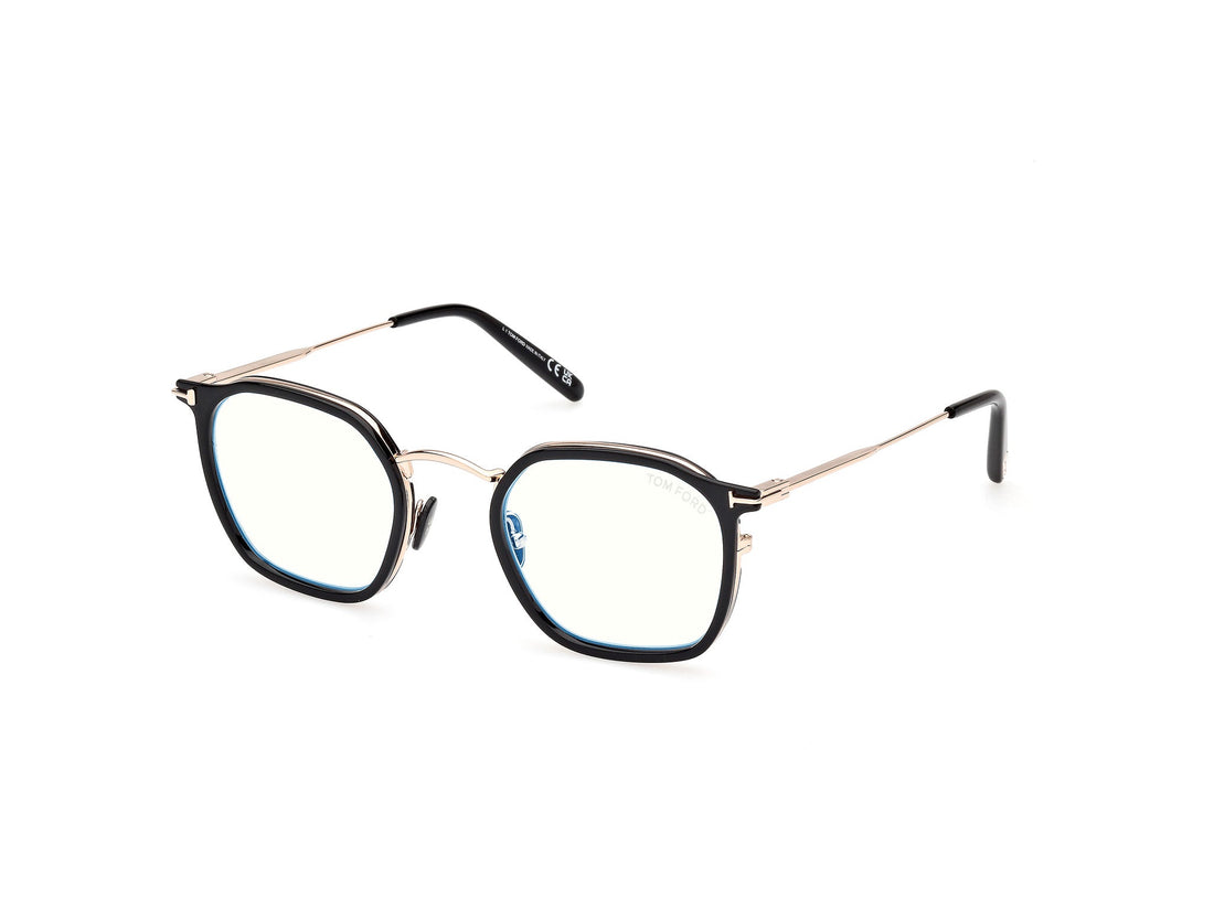 Translation missing: es.seo.product.type.gafas-graduadas tom ford ft5974-b 005 negro round masculino talla 50mm - Translation missing: es.seo.product.alt.imagen-principal