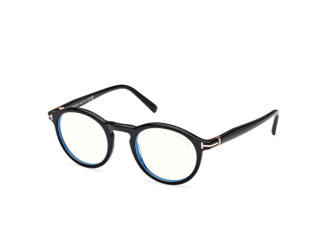 Translation missing: es.seo.product.type.gafas-graduadas tom ford ft5979-b 001 negro round masculino talla 49mm - Translation missing: es.seo.product.alt.imagen-principal