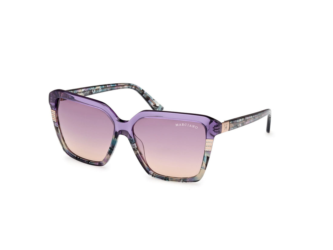 Translation missing: es.seo.product.type.gafas-de-sol guess by marciano gm00009 81z morado square femenino talla 58mm - Translation missing: es.seo.product.alt.imagen-principal