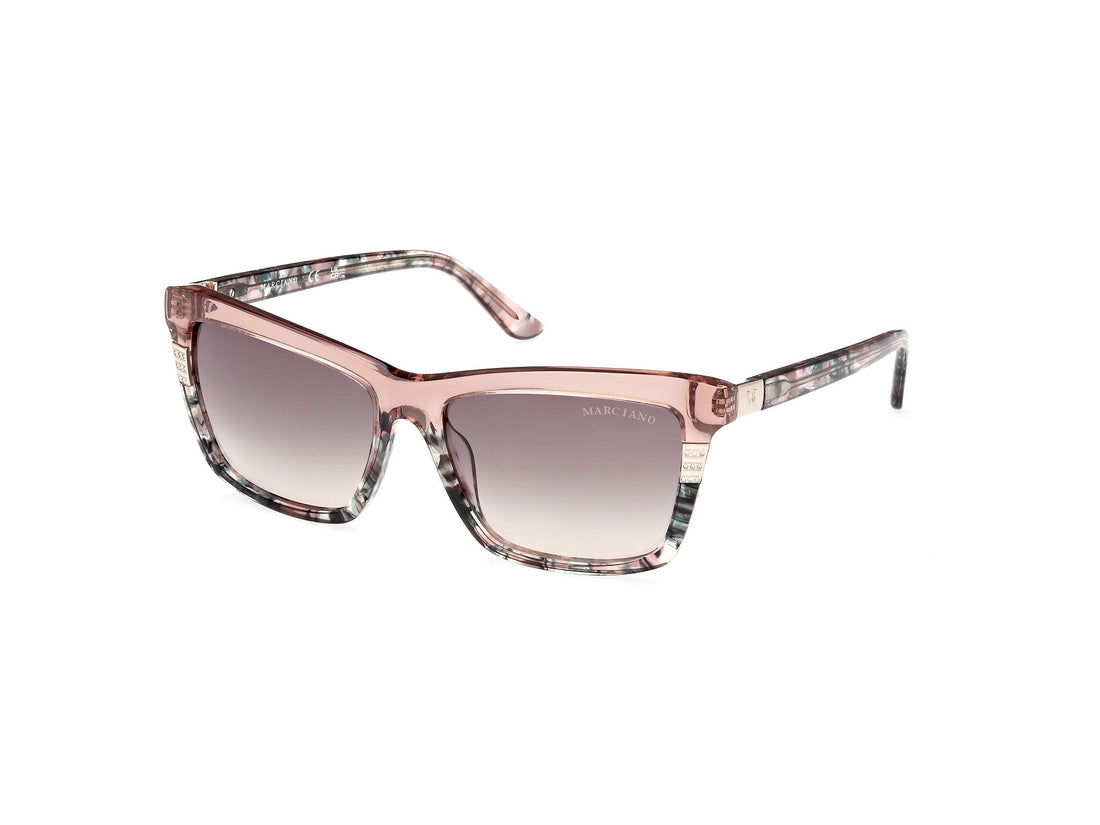 Translation missing: es.seo.product.type.gafas-de-sol guess by marciano gm00010 53p havana rectangular femenino talla 57mm - Translation missing: es.seo.product.alt.imagen-principal