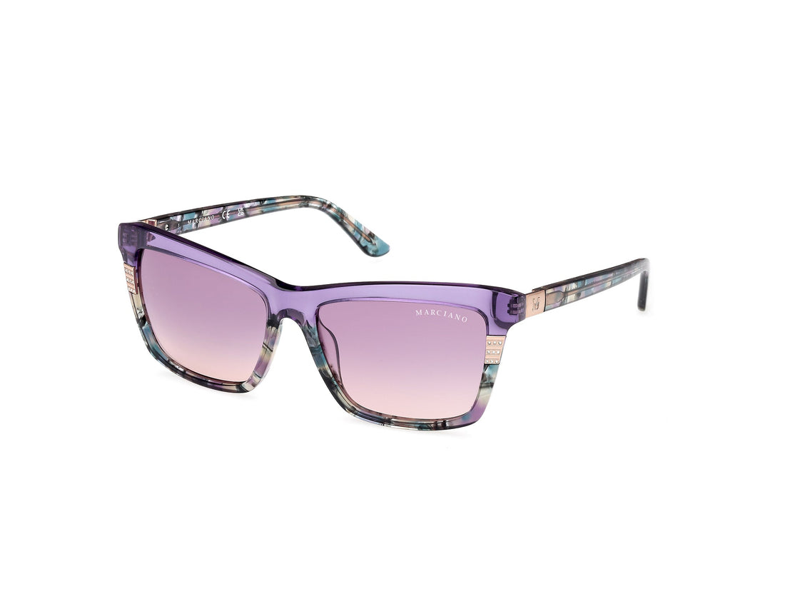 Translation missing: es.seo.product.type.gafas-de-sol guess by marciano gm00010 81z morado rectangular femenino talla 57mm - Translation missing: es.seo.product.alt.imagen-principal