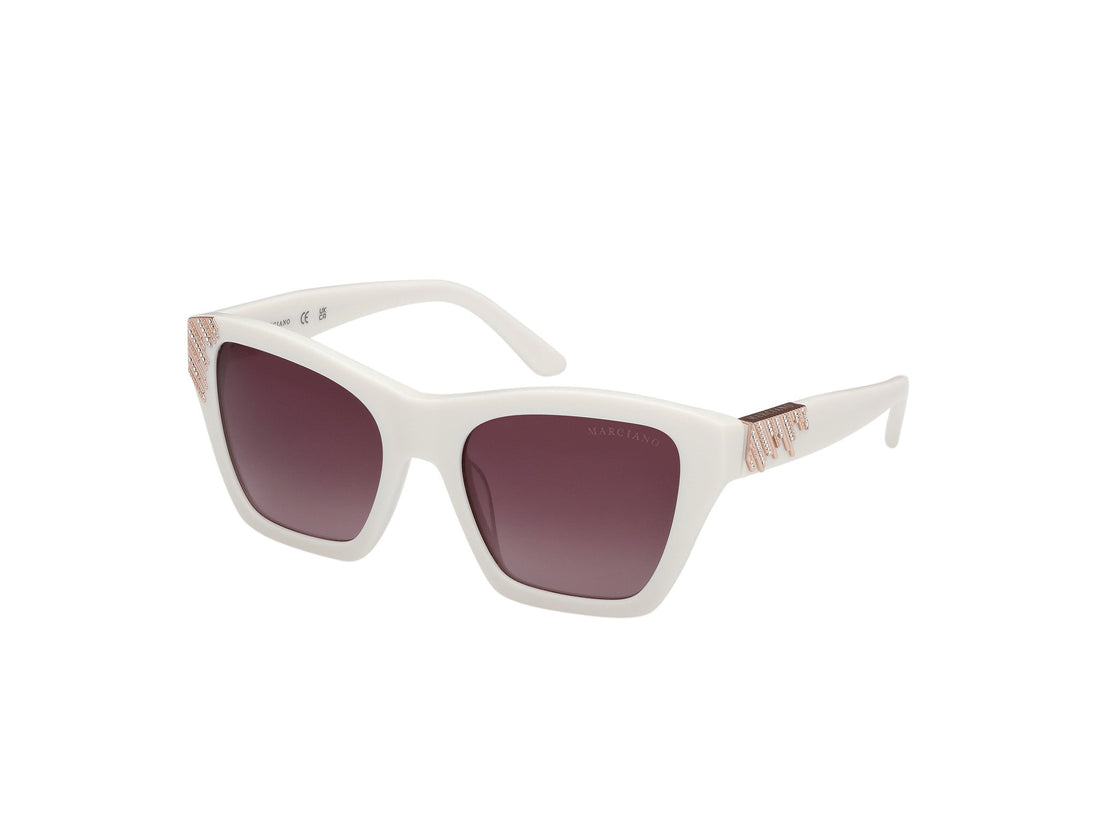 Translation missing: es.seo.product.type.gafas-de-sol guess by marciano gm00024 21f blanco square femenino talla 54mm - Translation missing: es.seo.product.alt.imagen-principal