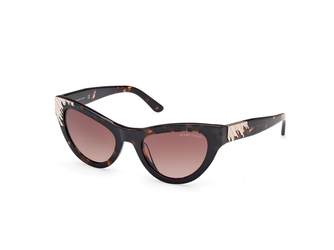 Translation missing: es.seo.product.type.gafas-de-sol guess by marciano gm00025 52f havana cat eye femenino talla 53mm - Translation missing: es.seo.product.alt.imagen-principal