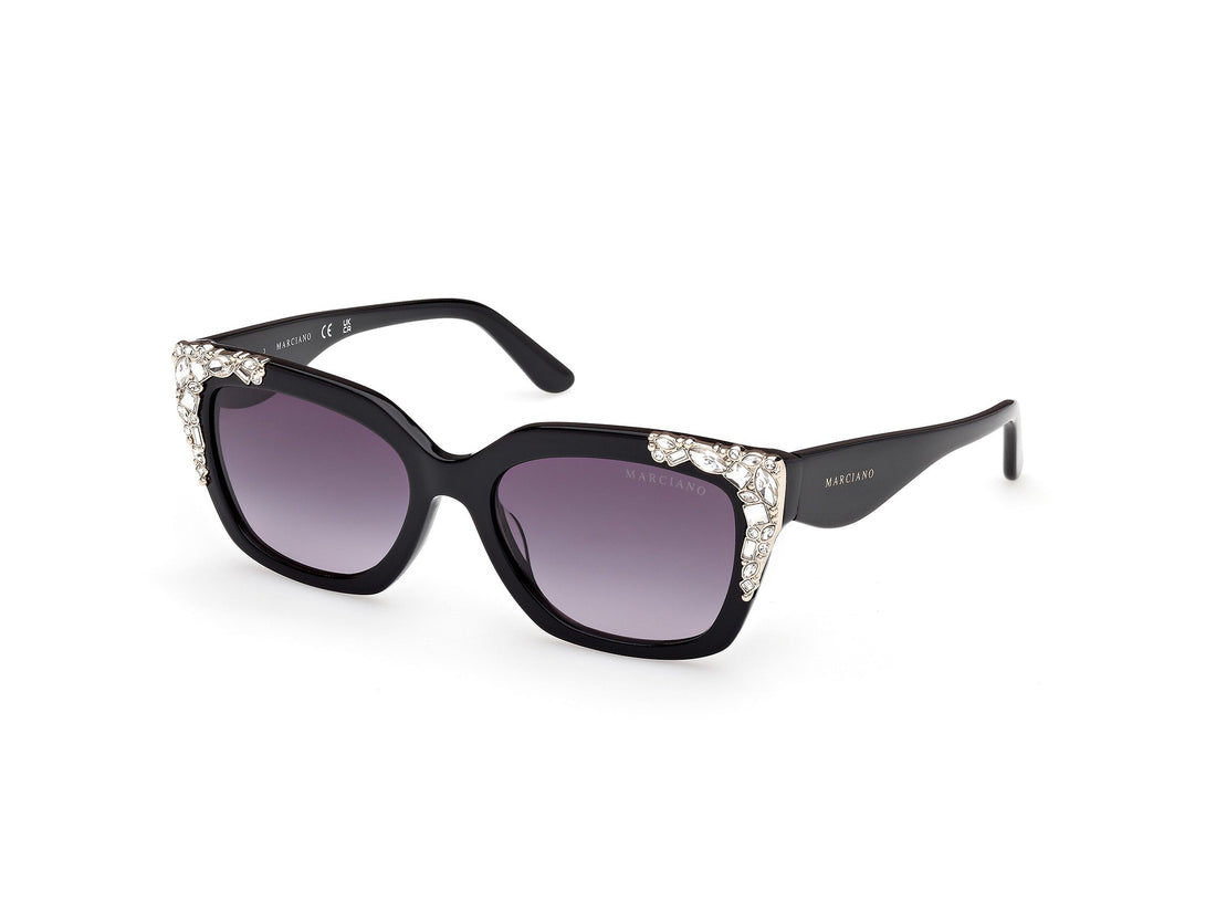 Translation missing: es.seo.product.type.gafas-de-sol guess by marciano gm00027 01b negro rectangular femenino talla 55mm - Translation missing: es.seo.product.alt.imagen-principal