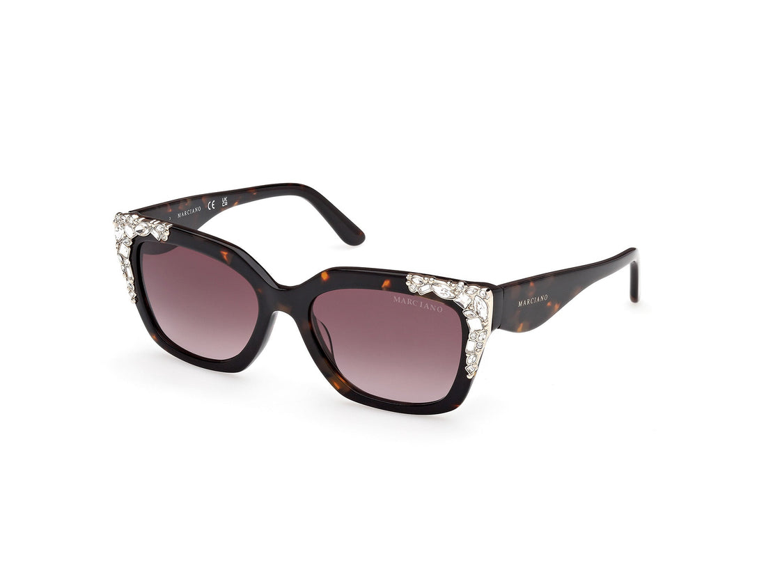 Translation missing: es.seo.product.type.gafas-de-sol guess by marciano gm00027 52f havana rectangular femenino talla 55mm - Translation missing: es.seo.product.alt.imagen-principal